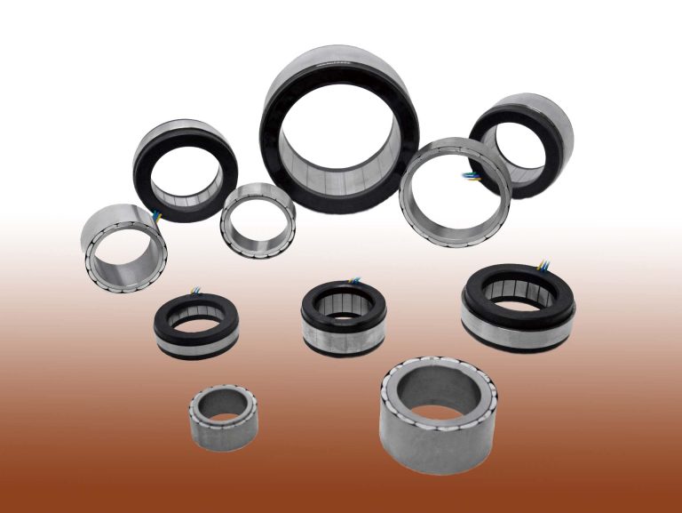 Frameless BLDC servo motor rotor and stator assembly