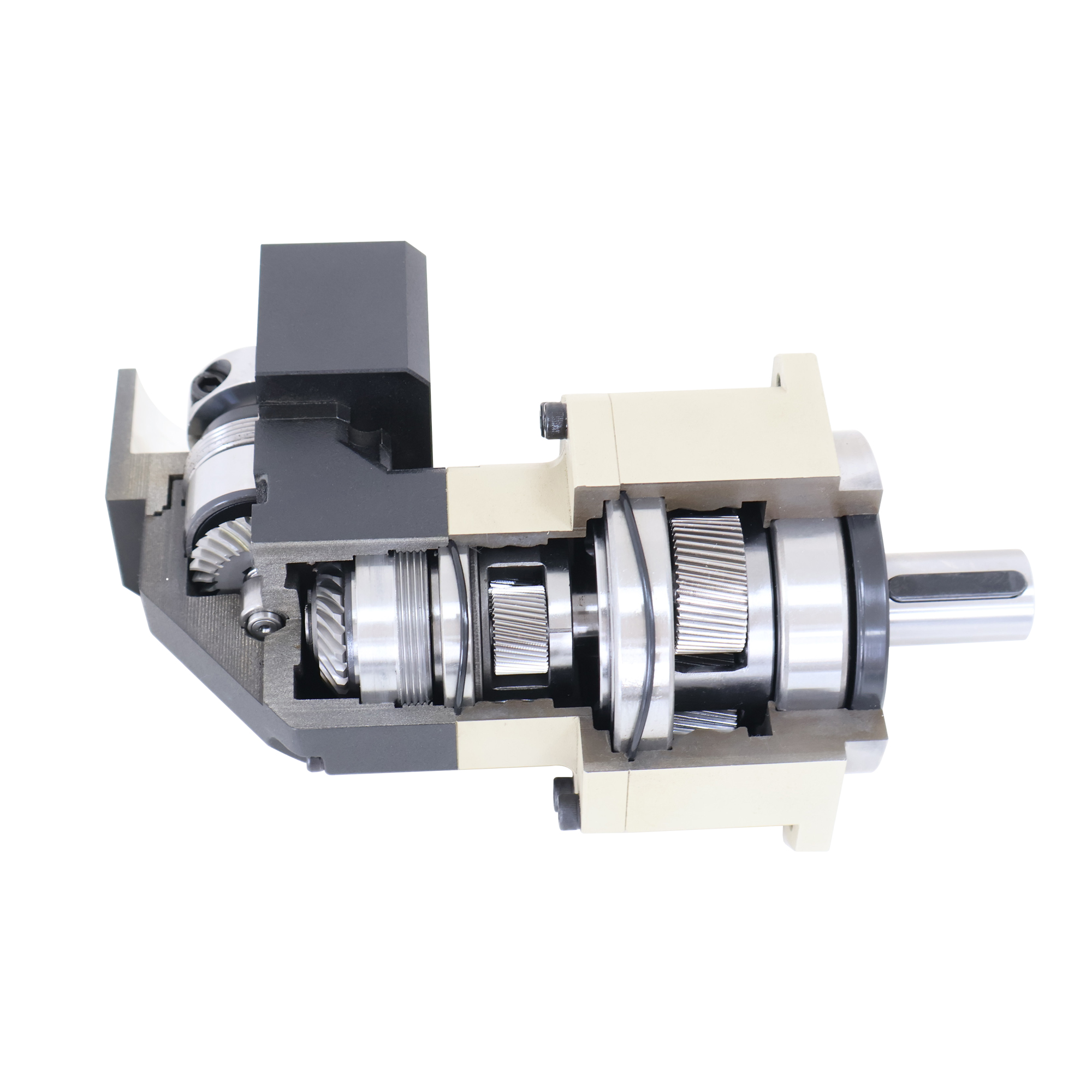 SBR Series planetary gearbox cutaway prototype