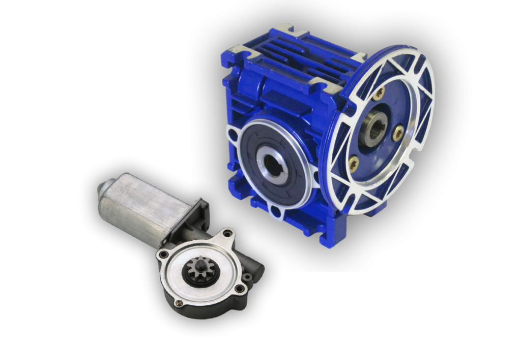Worm gearmotor